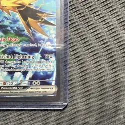 Zapdos EX 202/165 Scarlet & Violet 151 Special Illustration Rare NM/Mint - Image 5
