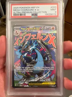 pokemon psa 9 Mega Charizard X ex ultra premium collection - Image 1