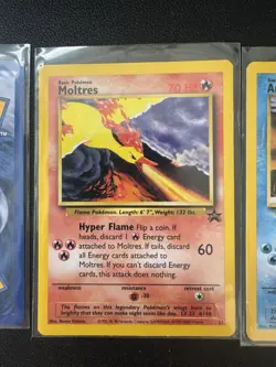 Pokemon Black Star Promo Moltres Zapdos Articuno NM Legendary Birds set - Image 4