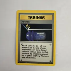 Pokemon TCG Defender 80/102 Base Set Regular Uncommon Trainer Wizards 1999 - Image 3