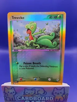 Treecko 2003 Pokemon EX Ruby & Sapphire #75/109 Reverse Holo - Image 1