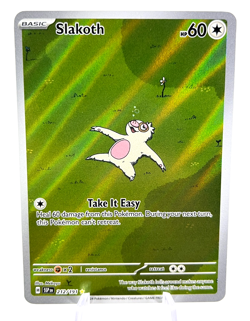 Slakoth 212/191 - Surging Sparks - Illustration Rare - Pokemon - NM - Image 1