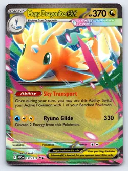 Mega Dragonite ex 152/217 Double Rare Ascended Heroes Pokemon Near Mint - Image 1