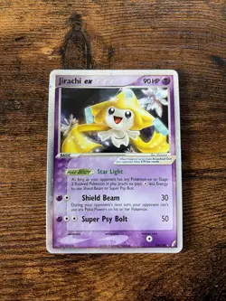 Pokemon Jirachi ex 94/100 Crystal Guardians English Holo Basic 90 HP - Image 1
