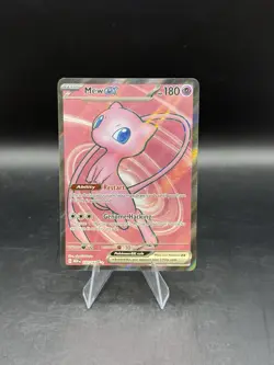 Pokemon Mew EX 193/165 151 Full Art Ultra Rare Holo - Image 1