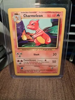 1999 POKEMON GAME 24 CHARMELEON. Rare Vintage Mint Condition - Image 2