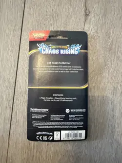 Pokemon TCG Chaos Rising Single Booster Blister Pack Flygon - SEALED ✅ - Image 2