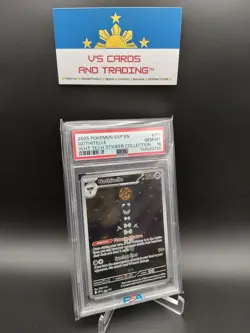 2025 POKEMON SVP WHITE TECH STICKER #211 GOTHITELLE PSA 10 - Image 1