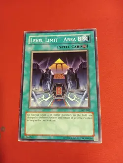 Level Limit - Area B AST-092 Unlimited Common Yu-Gi-Oh Light Played - Image 1