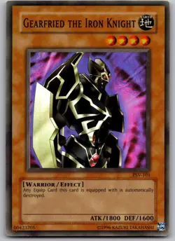 Gearfried the Iron Knight Super Rare Pharaoh's Servant PSV-101 MP - Image 1