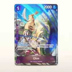 One Piece Ohm Alternate Art OP15-EB04 Adventure on Kami’s Island Foil - Image 1