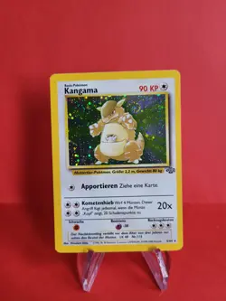 Pokemon Karte/card - Kangama Kangaskhan 5/64 Jungle - Holo Swirl - Near Mint - Image 1