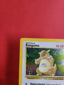 Pokemon Karte/card - Kangama Kangaskhan 5/64 Jungle - Holo Swirl - Near Mint - Image 2