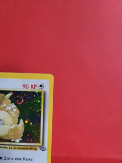 Pokemon Karte/card - Kangama Kangaskhan 5/64 Jungle - Holo Swirl - Near Mint - Image 3