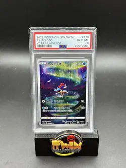 PSA 10 Pokemon Keldeo AR 179/172 S12a VSTAR Universe Character Rare Card GEM MIN - Image 1