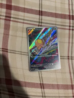 Pokemon TCG Toedscool Scarlet & Violet Base Set Holo Illustration Card 201/198 - Image 1