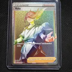 Volo - 211/196 - Pokemon Lost Origins Sword Shield Secret Rare Card NM - Image 1