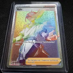 Volo - 211/196 - Pokemon Lost Origins Sword Shield Secret Rare Card NM - Image 2