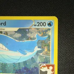 MOUTH DOUBLE SWIRL 🌀💫 Wailord 038/195 Prize Pack Cosmos Holo Pokemon Card - Image 2