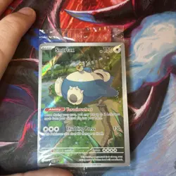 Pokemon TCG Snorlax 151 Promo Card Sealed - Image 2