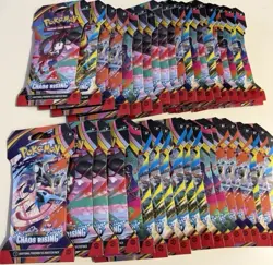 Pokemon Chaos Rising Sleeved Booster Packs Lot Of 20 ~ In Hand Pokemon Card TCG - Image 1
