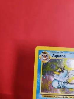 Pokemon Karte/card - Aquana Vaporeon 12/64 Jungle Set Holo - Very Good-Excellent - Image 2