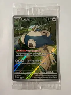 Snorlax SVP 051 Sealed Scarlet & Violet Promo 151 ETB Pokemon TCG - NM - Image 1
