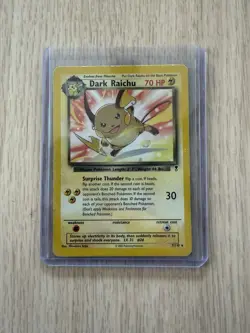 Pokemon Dark Raichu 7/110 Legendary 70 HP English Card - Image 1