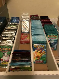 Authentic Pokemon Power Pack Box 5 Booster Packs - 1 WOTC / 1 EX/GX/V / 1 Toy - Image 3