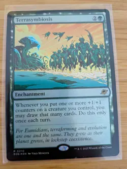 MTG Terrasymbiosis (FOIL) 210 Edge of Eternities M/NM Free UK P&P - Image 1