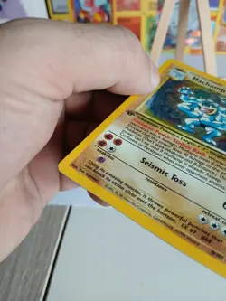 Pokemon TCG Machamp Base Set 8/102 1st Edition Holo Rare - Image 4