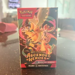 Pokemon TCG Ascended Heroes Booster Bundle 6 Packs Sealed Dragonite Ho-Oh - Image 1