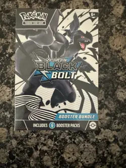 Pokemon Black Bolt Booster Bundle Sealed - Image 1