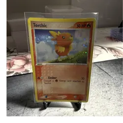 Pokemon TCG Torchic Nintendo Promo Holo English 2004 50 HP Card 017 - Image 1