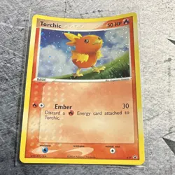 Pokemon TCG Torchic Nintendo Promo Holo English 2004 50 HP Card 017 - Image 4