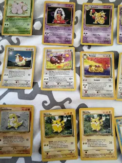 54x Pokemon Base Set Card Lot Vintage 1999 WOTC Commons - Image 4
