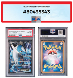 2012 PSA 10 Pokemon Latios EX BW8 1st Ed Full Art Spiral Force 054/051 Japanese - Image 1
