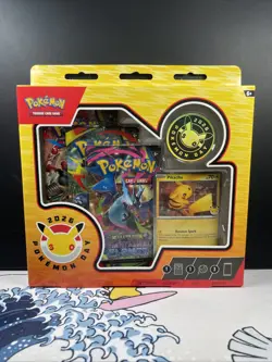 Pikachu Pokemon TCG Pokemon Day 2026 Collection 30th Anniversary Box Sealed - Image 1