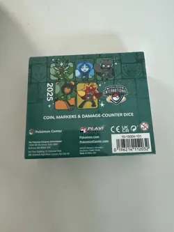 Sealed Pokemon Center 2025 NAIC Exclusive Coin Markers Damage Counter Dice - Image 2