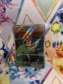 Pokemon TCG Victini Full Art Holo Black Star Promo 208 Mint Condition Rare - Image 3
