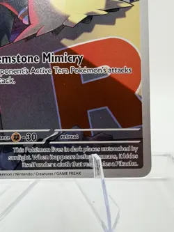 Team Rocket's Mimikyu Illustration Rare 238/217 Pokemon Ascended Heroes NM - Image 4