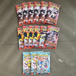 Pokemon TCG Destined Rivals/Journey Together Sealed Pack Lot - Image 1