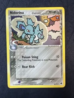 Nidorina (Delta Species) 34/101 Dragon Frontiers Regular Pokemon - Image 1