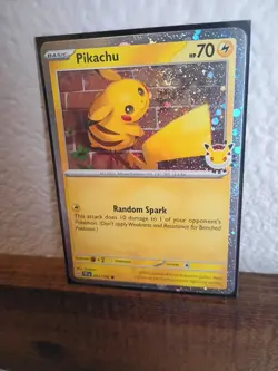 Pikachu (Pokemon Day 2026) 051/162 Pokemon Holo NM Fresh Pulled and Ready to Go - Image 1