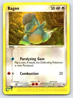 Bagon 23/97 Uncommon Dragon Pokemon Near Mint - Image 1