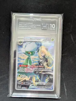 TAG 10 Cynthia's Roserade 184/182 Destined Rivals Pokemon - Image 1