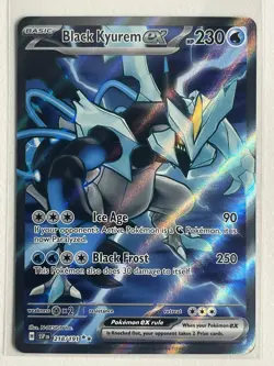 Pokemon Black Kyurem ex Full Art Holo 218/191 SSP - Image 1