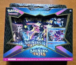 Pokemon Shining Fates Mad Party Pin Collection Box Sealed Galarian Mr. Rime 🔥🔥 - Image 1