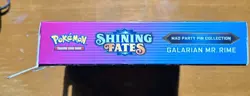 Pokemon Shining Fates Mad Party Pin Collection Box Sealed Galarian Mr. Rime 🔥🔥 - Image 3