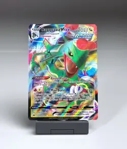 Pokemon TCG Rayquaza VMAX 101/159 Holo Rare VMAX Crown Zenith - Near Mint Holofo - Image 1